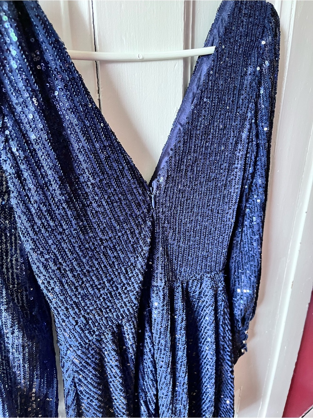 Le Chateau Sequinned Navy
Blue Cocktail Dress size Small - Picture 3 of 9